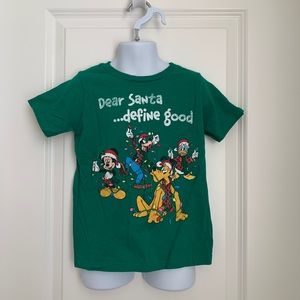 Disney Green Kids Short Sleeve Tee